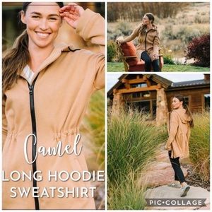 Zyia Hoodie Sweatshirt Jacket SMALL